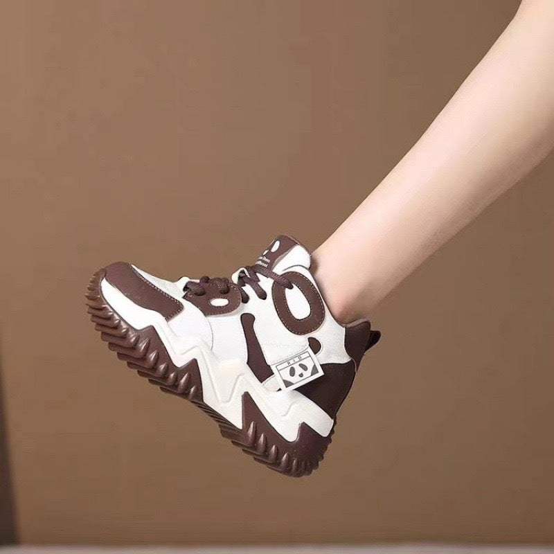Damen Sportliche High-Top Sneaker EB