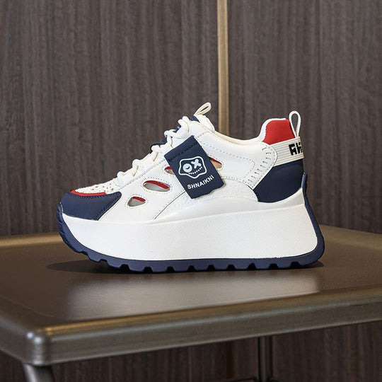 Damen Chunky Sneakers mit atmungsaktiver Mesh-Oberfläche und innovativer Dämpfung EB
