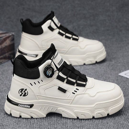 Damen Sportliche und robuste High-Top Sneakers EB