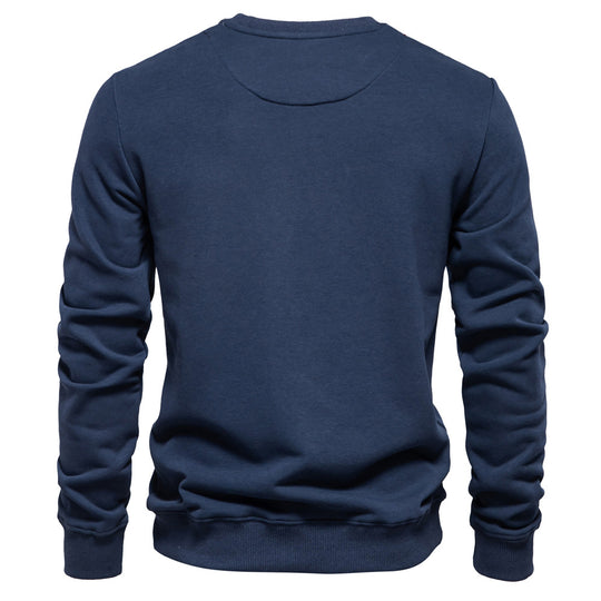 Herren Sweatshirt mit weichem Innenfutter und optimaler Passform EB