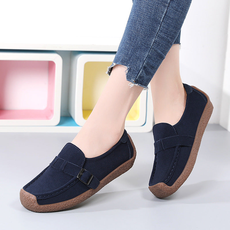 Damen Bequeme Mokassins mit flexibler Sohle und modischem Design EB