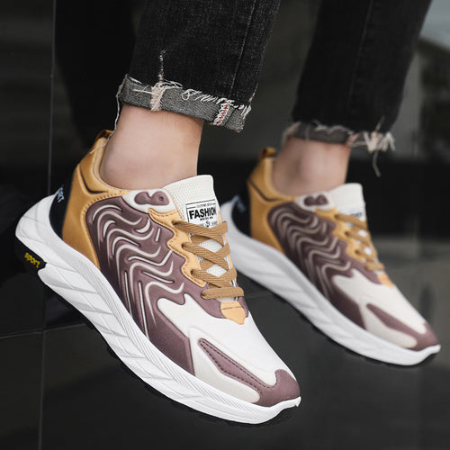 Herren Sportliche Laufschuhe mit hochgradiger Dämpfung und atmungsaktivem Obermaterial EB