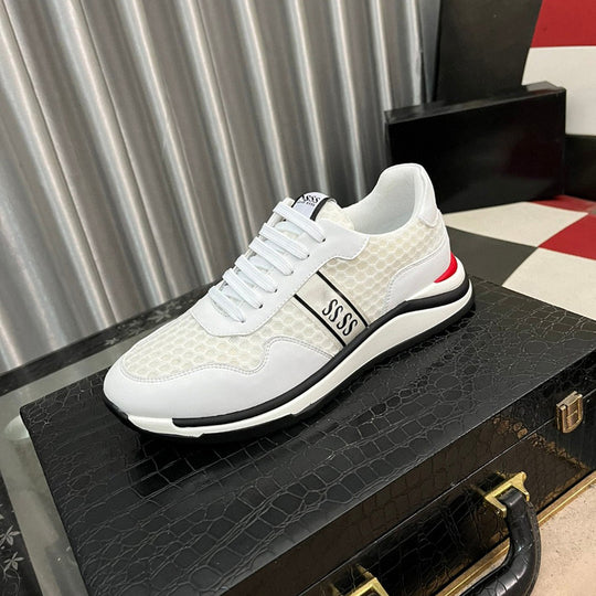 Damen Sportliche Sneakers mit komfortabler Dämpfung und atmungsaktiver Oberflächenstruktur EB