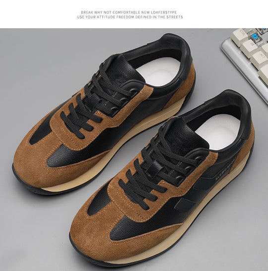 Damen Sportliche Sneakers mit strapazierfähigem Wildleder und atmungsaktiver Struktur EB