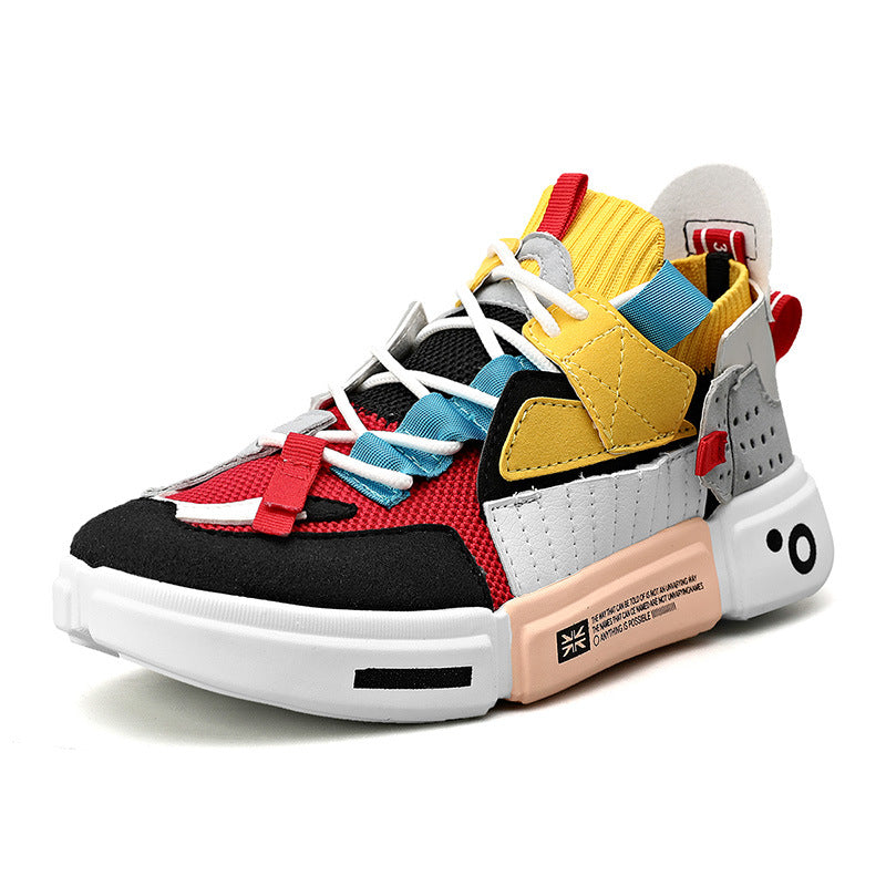Damen Sportliche High-Top Sneakers mit strapazierfähigem Obermaterial und atmungsaktiver Struktur EB