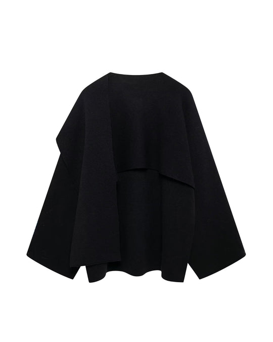 EB | Schal Kurzer Strickmantel