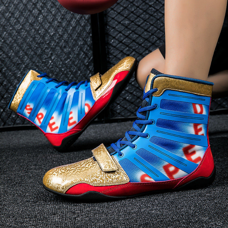 Damen Boxschuhe mit hoher Knöchelschutz und rutschfester Sohle EB