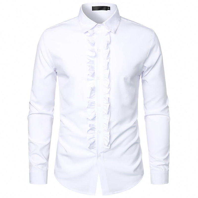 Herren Rüschenhemd EB
