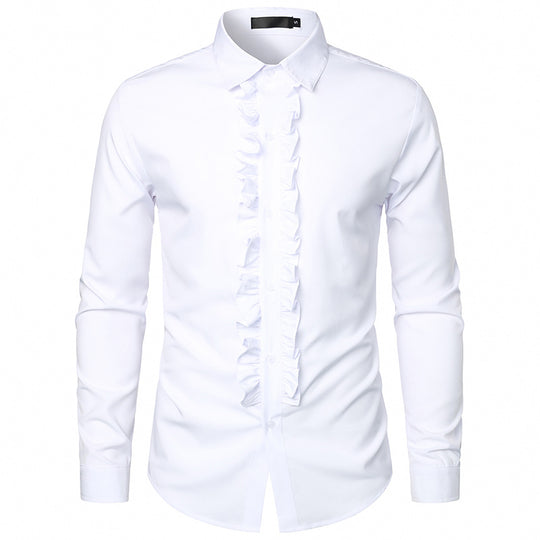 Herren Rüschenhemd EB