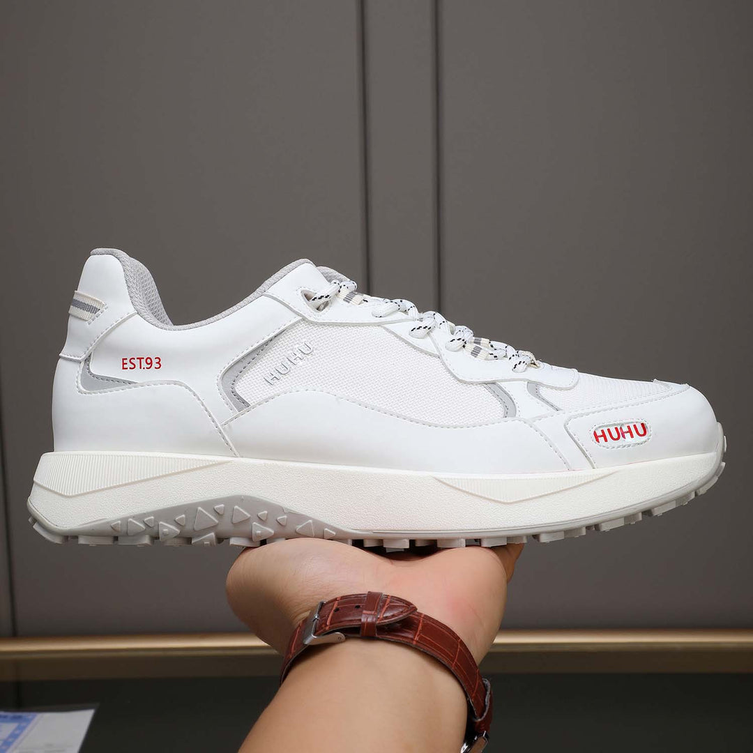 Damen Sportive Lauf-Sneaker mit rutschfester Sohle und atmungsaktiver Oberflächenstruktur EB