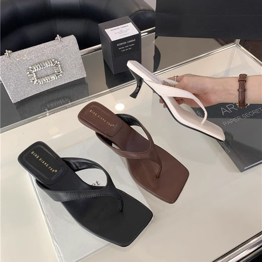 Damen elegante Zehentrenner mit modischem Design EB