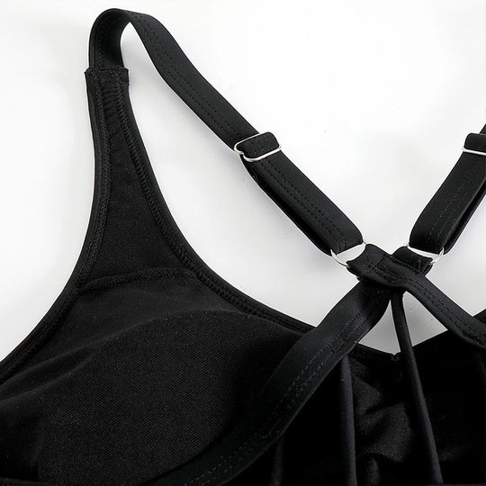 Damen Sportliches Badeoutfit mit elegantem Racerback EB