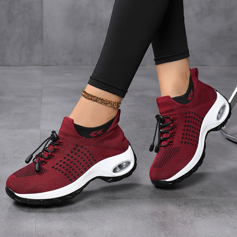 Damen Luftdurchlässige Laufschuhe mit dämpfendem Air-Cushion-System EB