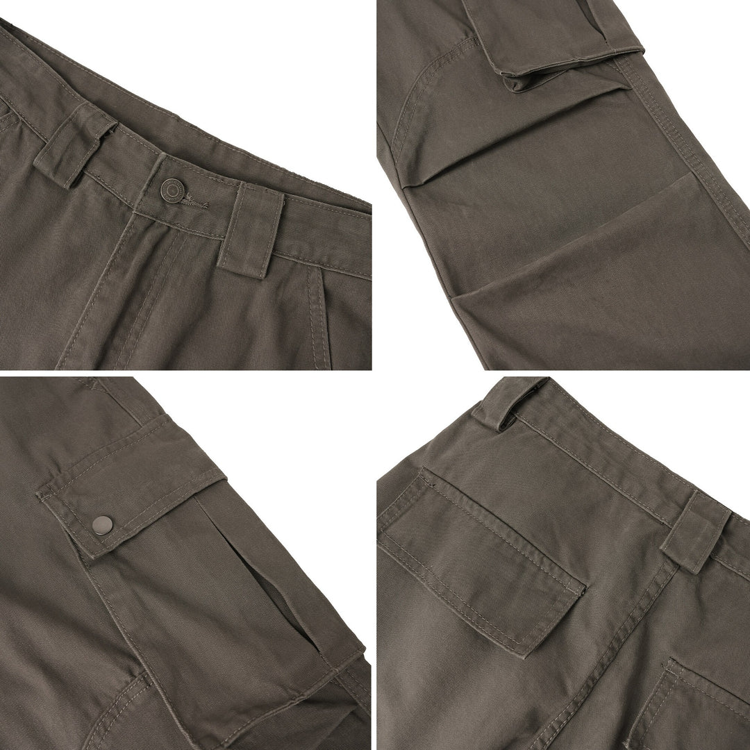 Herren Cargo-Hose mit seitlichen Taschen und bequemer Passform EB