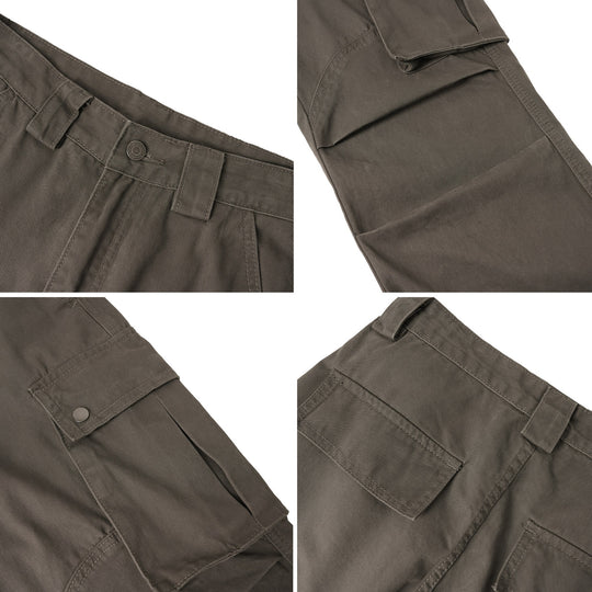 Herren Cargo-Hose mit seitlichen Taschen und bequemer Passform EB