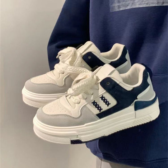 Damen modische Sneaker mit komfortabler dämpfender Sohle und sportlichem Design EB