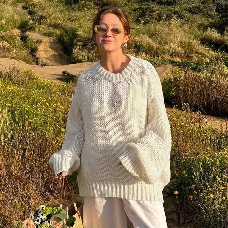 Damen Grobstrickpullover EB