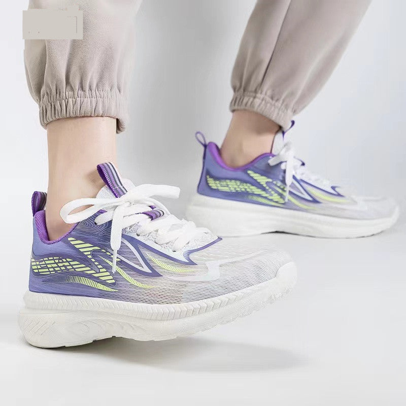 Damen Sportliche Lauf- und Freizeitschuhe mit atmungsaktiver Oberflächenstruktur EB