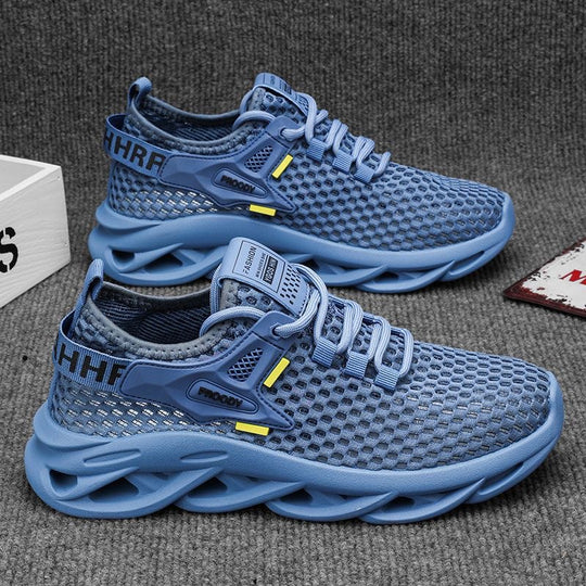 Damen Atmungsaktive Sport Sneakers mit flexibler Sohlenstruktur EB
