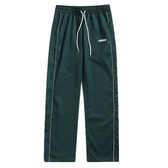 Herren Hochwertige Freizeithose mit verstellbarem Bund und seitlichen Streifen EB