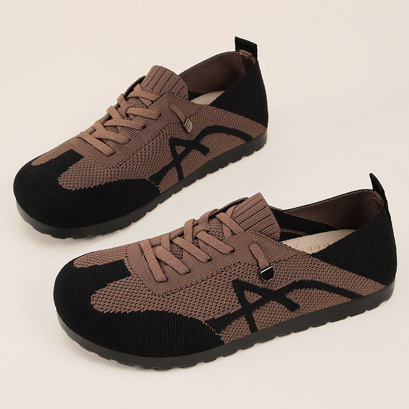 Damen Leichte Sneaker mit atmungsaktivem Mesh-Obermaterial und flexiblem Sohlenkonzept EB