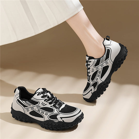 Damen Atmungsaktive und rutschsichere Sneaker mit vielseitigem Profil EB