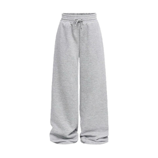 Unisex nan locker fallende Loungehose mit elastischem Kordelbund, Eingrifftaschen und geradem Bein EB