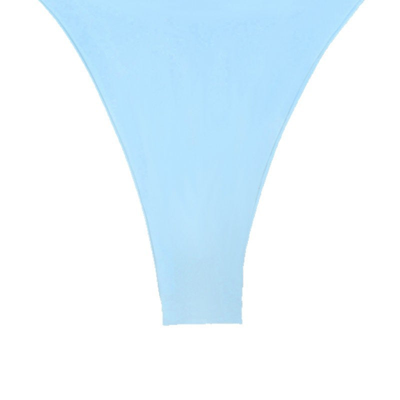 Damen Triangel-Bikini mit feinem Raffungselement EB