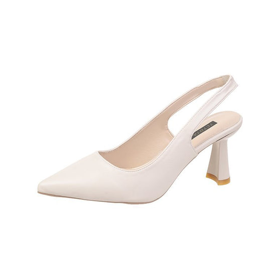 Damen Elegante Sling-Pumps mit modischem Blockabsatz und luxuriösem Obermaterial EB