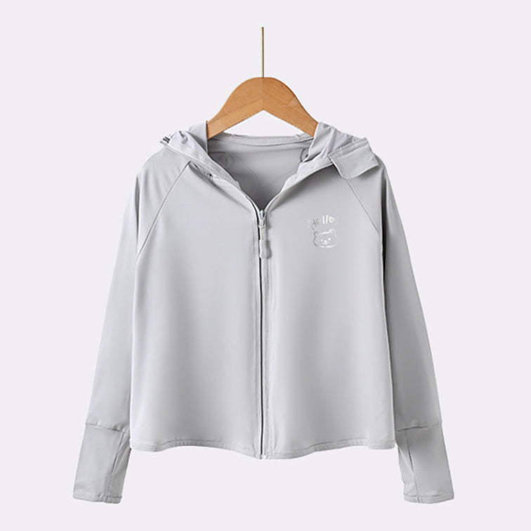 Jungen Outdoor-Schutzjacke mit Kapuze EB