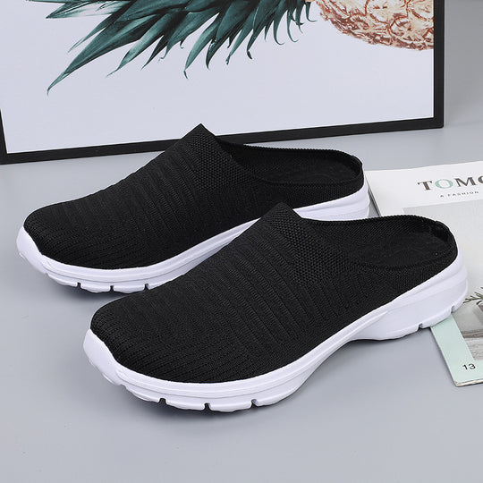 Damen Bequeme Clogs mit atmungsaktivem Obermaterial EB
