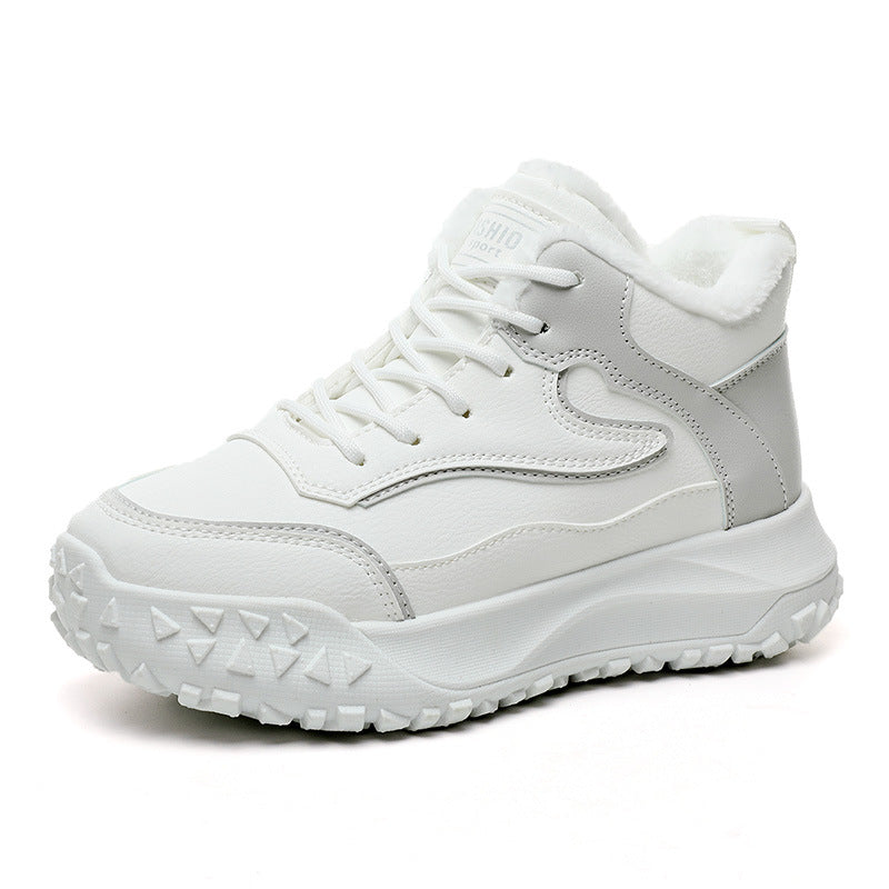 Damen Winter Sneakers mit warmem Innenfutter und rutschfester Profilsohle EB