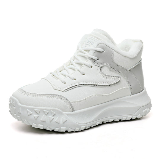 Damen Winter Sneakers mit warmem Innenfutter und rutschfester Profilsohle EB