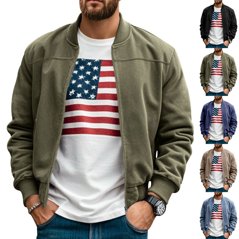 Herren Bomberjacke mit modernem Schnitt und praktischen Taschen EB