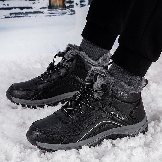 Damen isolierte Winterschuhe mit rutschfester Sohle und warmem Innenfutter EB