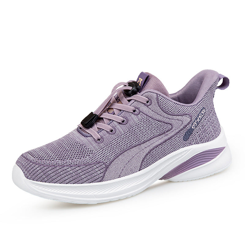 Damen Laufschuhe mit innovativem Schnellverschluss und atmungsaktiver Oberflächenstruktur EB