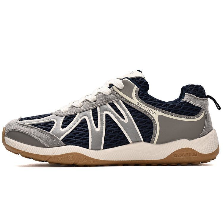 Damen Atmungsaktive Fitness-Sneaker mit flexiblem Mesh-Obermaterial und rutschfester Sohle EB