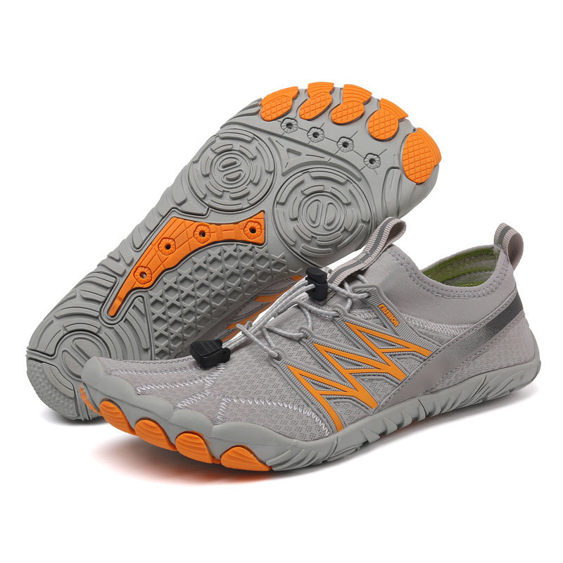 Damen Barfuß-Sportschuhe mit rutschfester Sohle und elastischem Schnellschnürsystem EB