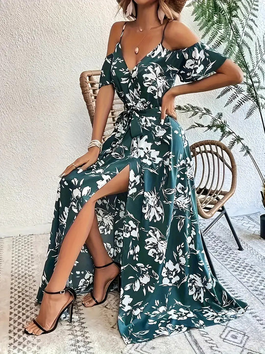 EB | Unregelmäßiges Kleid mit Hosenträgern