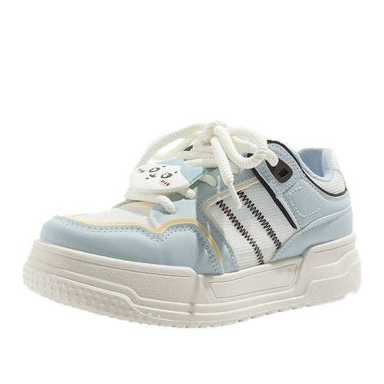 Damen Verspielte Sneakers mit tierischen Applikationen und bequemer Dämpfung EB