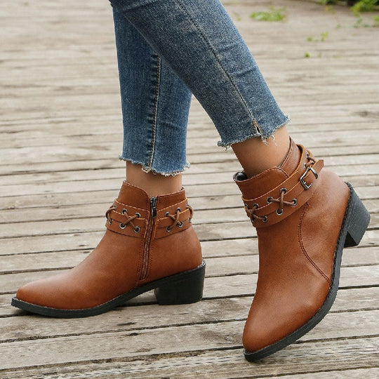 Vintage Spitzenschuh Stiefel EB