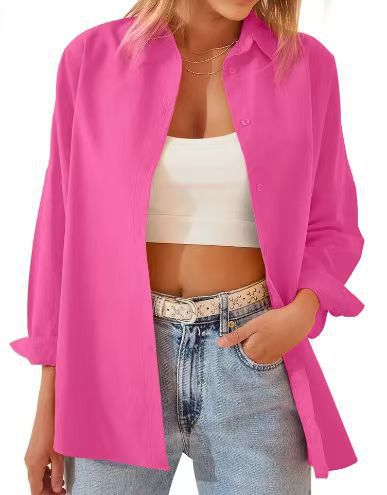 Damen lässige Hemdbluse EB