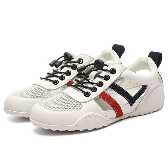 Damen atmungsaktive und sportliche Freizeitsneakers mit flexiblem Sohlendesign EB