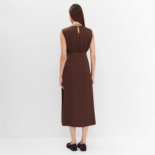 Damen Maxikleid mit elegantem Schnitt und raffinierter Taillierung EB