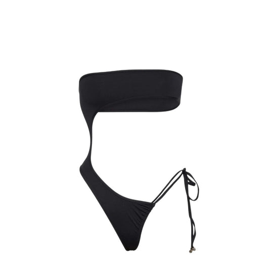Damen Bandeau-Bikini mit innovativem Schnitt und seitlichen Bindebändern EB