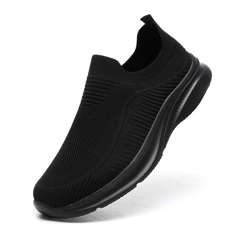 Damen Komfortable Slip-On Sneakers mit atmungsaktiver Mesh-Konstruktion EB