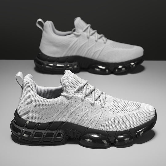 Unisex atmungsaktive Strick-Sneaker mit integrierter Luftkapsel-Dämpfung und flexibler Gummischale EB