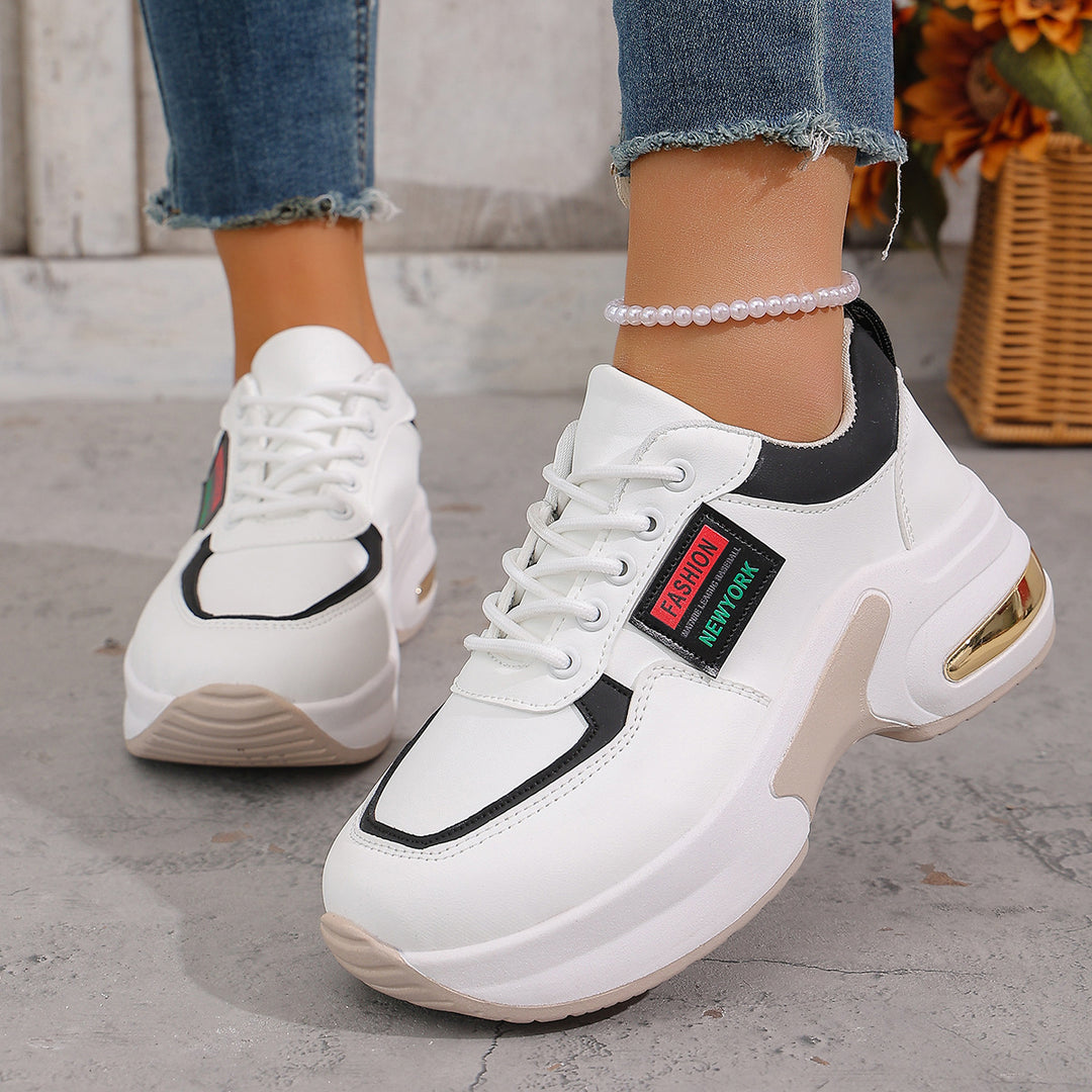 Damen Sneakers mit dämpfendem Air-Element und modernem Design EB