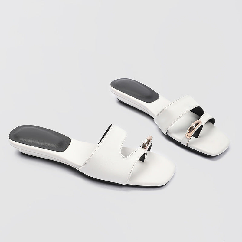 Damen Elegante und komfortable Slides mit modischen Akzenten EB