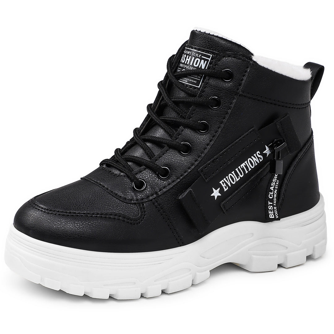Damen Modische Winterstiefel mit komfortabler Isolierung und rutschfester Sohle EB